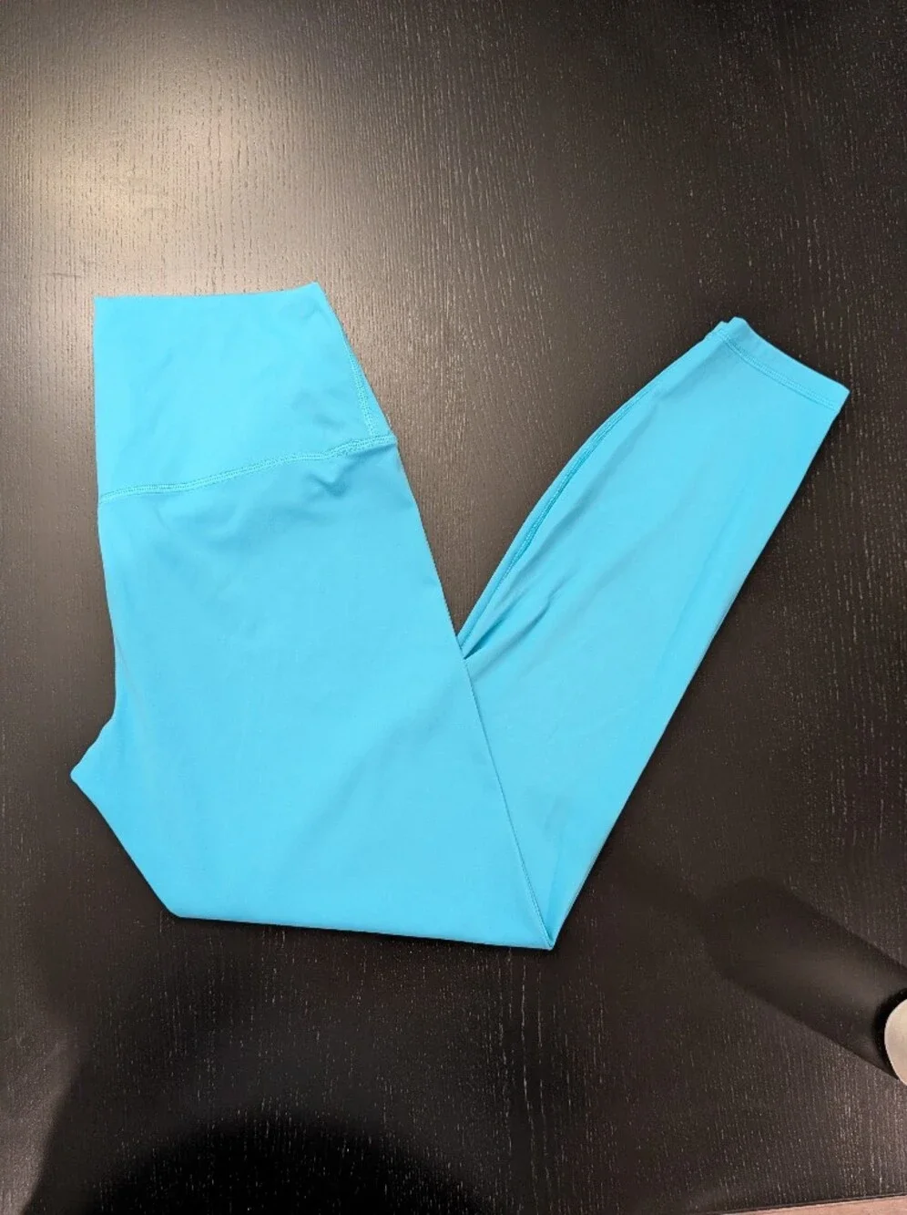 Bright Turquoise Active Leggings - Picture 2 of 6